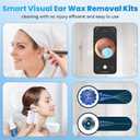 Ear Wax Removal - Ear Cleaner - Ear Camera - FSA HSA Eligible - Ear Wax Removal Kit - Ear Wax Removal Tool Camera - 1080HD Effective for Cleaning Ear Wax Build-Up