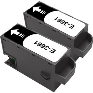 T3661 C13T366100 Ink Maintenance Box, T3661 Maintenance Tank, Work with XP-15000 XP-6000 XP-6100 XP-970 XP-8700 XP-8600 XP-8500 Printer(2 Packs)