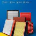 PHILTOP Engine Air Filter CA12061 Replacement for Honda 2016-2022 Pilot / 2018-2025 Odyssey / 2019-2025 Passport / 2017-2024 Ridgeline / 2016-2020 Acura MDX / 2021-2025 Acura TLX