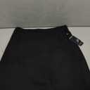 Adrianna Papell Womens Slit Long Pencil Skirt Black Size 12