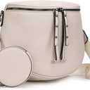 Montana West Large Crossbody Bags for Women Bum Bag Sling Purse with Adjustable Strap