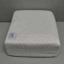 HARBOREST Cooling Cube Pillow - Side Sleeper Pillow for Neck and Shoulder Pain, Memory Foam Pillow Cube Pro with Adjustable Firmness,12"x12"x5" (White-ice)