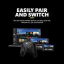 Xbox Wireless Gaming Controller | Carbon Black | Console, PC, & Android | Textured Grip | Wireless, Bluetooth, USB-C Connectivity