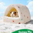Hamster Hideout Hamster House,Washable Guinea Pig Cage Small Animal Cage Accessories for Mouse Chinchillas Hamsters Hedgehogs Ferrets Bearded Dragons and Rats