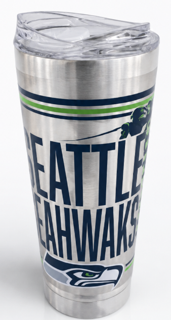 SEATTLE SEAHAWKS 20 OZ TEAM SPIRIT TUMBLER