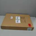 Yuzzy 14" x 21" Shed Windows with Tempered Glass and Fiberglass Screen, 2 Pack Small Sliding Windows for Shed, Chicken Coop, Playhouse, Household, Garage, Barns (Black)