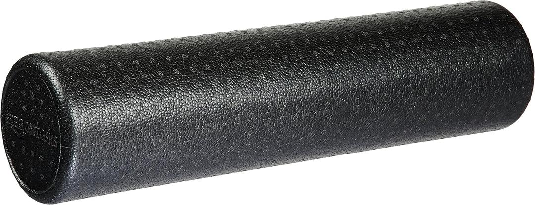 High Density Foam Roller for Exercise and Recovery, 24 Inches, Black
