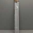 LazBlinds Cordless White 1" Room Darkening Vinyl Mini Blinds, 26.5" W X 64" H Horizontal Window Blinds for Home, Cordless Shades for Indoor Windows