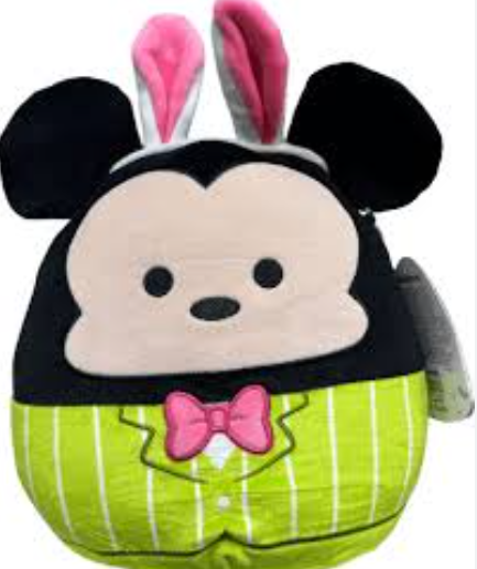3.5 In, SQUISHMALLOW CLIP-ON MONSTER, 5In EASTER DISNEY SQUISHMALLOW MICKEY