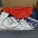 Shappy 5.5ft Inflatable Snow Globe with Built in LEDs Christmas Inflatable Decoration with Snowman Blow Up Holiday Family Party Decoration for Outdoor Yard Garden Lawn (Red,Snowman)