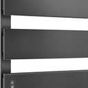 Heated Towel Racks for Bathroom, Large Towel Warmer Rack with 3 Bar, Smart LED Control, Built-in Timer & Temperature, 21.6" X 17.7", 100-140°F, Plug-in & Hardwired, Fast Heating, Elegant Matte Black