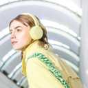 Sony WH-CH520 Wireless Headphones Bluetooth On-Ear Headset with Microphone and up to 50 Hours Battery Life with Quick Charging, Butter Yellow