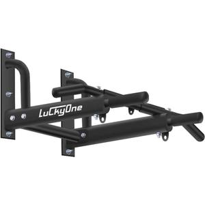 Wall Mount Pull Up Bar, Heavy Duty Steel Joist Mount Chin Up Bar, Pull-Up Bar With Wood Mount and Wall Mount Screws