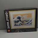 LEGO Art Hokusai The Great Wave Framed Japanese Wall Art Building Set - Unique Wall Decor for Home, Room, or Office - Fun Activity for Adults, Ages 18+ - Gift for Men and Women - 31208