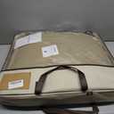 Beige Car Seat Covers Full Set - Breathable Faux Leather Universal 5 Seat Covers for Cars, Automotive Protector Fit for Most Sedan SUV Pick-up Truck