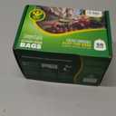 10-13 Gallon Compostable Trash Bags with Flat-Top 50 Bags Thick 0.87 Mil Leakproof Plant-based Tall Kitchen Wet Food Scrap Waste, ASTM D6400, US BPI and OK Compost Home Certified