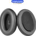 A30 Ear Pads Replacement Earpads Ear Cushion Cups Muffs Parts Cover Compatible with Bose A30 Aviation Headset. (Black)