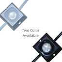 60/90/120 Packs Light Clips Mounts Bracket Compatible with Govee Outdoor Lights Pro,200FT(H706),128 Packs Mounting,250 Screws,White