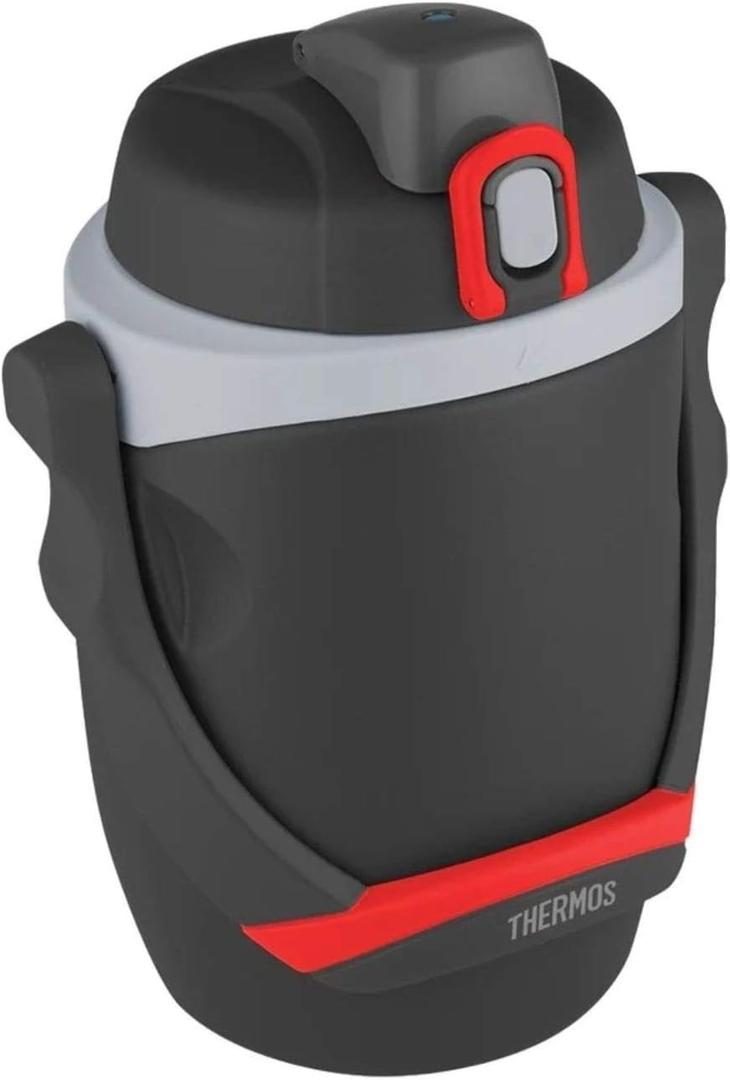 Thermos 64 Ounce Foam Insulated Hydration Bottle, Black