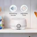 Yogasleep Whish White Noise Sound Machine, 16 Natural & Soothing Sounds, Volume Control for Baby & Adults, Get Office Privacy, Concentration, Sleep Aid, Compact for Easy Travel, Essentials for Nursery