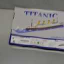 Titanic Ship Model Building Block Set, 3D Puzzle Sets DIY Educational Toys, Bricks Toy, with 1860Pcs Micro Mini Blocks, Ideal Gift for Kids and Adults