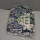 Uphome Blue Bathroom Rugs, Distressed Farmhouse Boho Bath Mat, Comfy Velvet Small Bath Rugs Non Slip Washable, Vintage Oriental Toilet Rug for Sink Shower Vanity, 18x26 inch