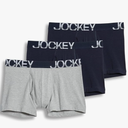 Jockey Men's Underwear ActiveStretch 4" Boxer Brief - 3 Pack S