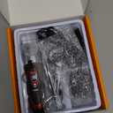 oneisall Dog Shaver Clippers Low Noise Rechargeable Cordless Electric Quiet Hair Clippers Set for Dogs Cats Pets (Red)