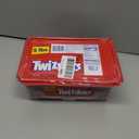 TWIZZLERS Twists Strawberry Flavored Licorice Style, Chewy Holiday Candy Tub, 5 lb (EXP 10/31/26)