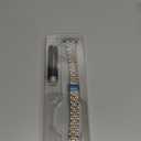 MioHHR Slim Metal Band Compatible with Apple Watch Band 42mm(Series 11 10) 41mm(Series 9 8 7) 40mm(Series 6 5 4 SE3/2/1) 38mm(Series 3 2 1),Stainless Steel iWatch Bands for Women,Silver/Gold