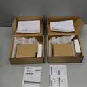 Asidrama 2 Pack Premium Champagne Bronze Zinc-Alloy Front Door Lock Set: Double Cylinder Deadbolt, Heavy Duty Security Handleset for Left/Right Exterior Doors, Universal Entry Locks