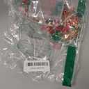 15FT 40 LED Christmas Lights Battery Operated Christmas Tree Candy Cane Gingerbread Man Candy String Lights, Xmas Christmas Lights Indoor for Christmas Tree Decorations Home Table Holiday Decor Gifts