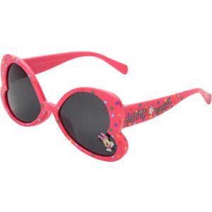 Disney Girl's Heart Minnie Mouse Sunglasses, Pink, 51 mm