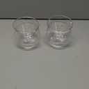 Glass Caviar Serving Set with 4 Pcs, Set with Ice Holder for Egg, Ice Cream, Coffee, Restaurant Serving