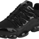 Steel Toe Work Shoes for Men Women Safety Composite Toe Sneakers Lightweight Comfortable Black Utility Indestructible Industrial Construction Shoes Zapatos de seguridad para Hombres Mujer (9.5 Women/8 Men)