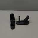 Door Lever Lock (2 Pack) Prevents Toddlers from Opening Doors. 3.25" L * 1.5" W * 4.5" H Easy One Hand Operation for Adults. Durable ABS with 3M Adhesive Backing. Simple Install, Black