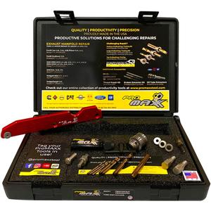 ProMAXX Tool Rocky Broken Exhaust Manifold Bolt Repair Kit, Compatible with Ford 6.2L, 6.8L, and 5.4L Engines, Fast and Precise Bolt Extraction, Durable, High-Performance Tools ProMAXX Tool Rocky Broken Exhaust Manifold Bolt Repair Kit, Compatible with Ford 6.2L, 6.8L, and 5.4L Engines, Fast and Precise Bolt Extraction, Durable, High-Performance Tools