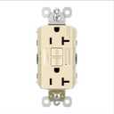 Legrand radiant 2097LACCD12 20 Amp GFCI Self Test Decorator Duplex Outlet, Light Almond (1 Count)