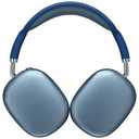 iLive Light Blue Wireless Over the Ear Headphones