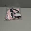 RoseSeek Girl's Jersey Bowknot Graphic Number Print Tees Long Sleeve Crew Neck Shirts Cute Tee Tops Streetwear Pink 12Y