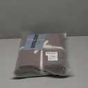 JIYUAN Queen Size Duvet Cover Set, 3-Piece - 100% Washed Cotton, Linen-Like Soft & Breathable with Zipper Closure, Includes 90x90 Inch Cover & 2 Pillowcases, Solid Chocolate Brown