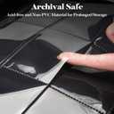 Premium Zip Card Binder, Fabmaker 9 Pocket Trading Card Binder, PU Cover Zipper Card Collection Album, Sturdy 360 Side-Loading Card Folder Holder for Game & Sports Cards, Pink (9 Pocket - 13.9" x 10.5")