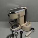 Brewmann Espresso Machine 20 Bar, Latte and Cappuccino Machine with Steam Milk Frother, Fast Heating, Professional Espresso Maker for Home, 42oz Removable Water Tank, Cream