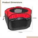 Brooder Box for Chicks, Portable Chicken Brooder, Chicken Brooder Box with Ventilation Design, Chick Brooder Kit, Fits Up to 15 Chicks, Ducks, or Quail