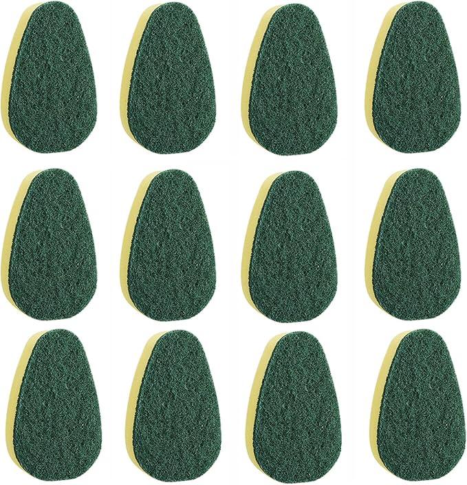 Dish Wand Refill 12Pack, Durable Dish Wand Sponges,Common Dish Wand Refill Heads Replacement for Kitchen Cleaning