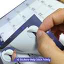 2 x 2026 Dry Erase Calendar  Large Yearly Wall calendar 2026, 33.7'' x 45.1'', 2-Side Reversible Calendar 2026, Vertical/Horizontal, Jan 2026  Dec 2026, 2026 Wall Calendar with Notes, Stickers - Purple