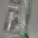 TOFLEN Mini Dessert Containers with Dome Lids, 100Pcs Clear Plastic Individual Ore Cookie holder, Small Cake Box for Mini Cupcake, Cocoa Bomb, Strawberry, Cheesecake and Mooncake (Clear Base)