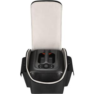 Protective Handbag with Microphone, and Cable Storage - Portable Speaker Carrying Case for JBL Partybox Encore Essential