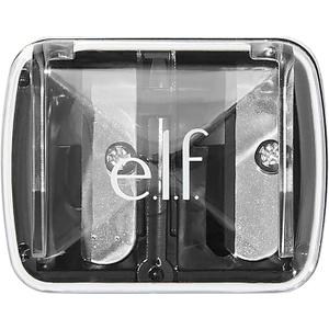 2 x e.l.f., Dual-Pencil Sharpener, Convenient, Essential Tool, Sharpens, Easy To Clean, Travel-Friendly, Compact, Includes Bonus Small Sharpener