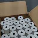 Amazon Basics Thermal Paper Receipt Rolls, POS Receipt, 3 1/8" x 230', 50 Rolls, BPA-Free and FSC Certified, Recycled Materials, White